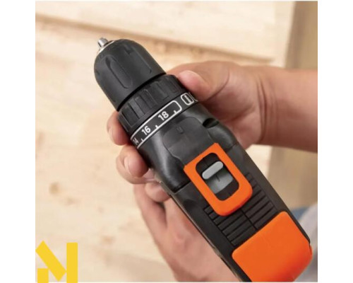 Дриль-шурупокрут акумуляторний BLACK&DECKER BCD7122CK