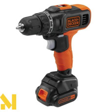 Дриль-шурупокрут акумуляторний BLACK&DECKER BCD7122CK