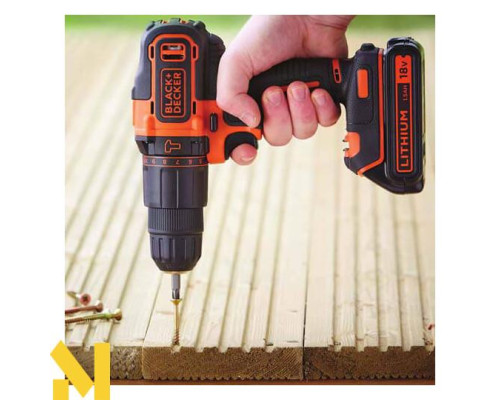 Набір з двох інструментів Black&Decker BCK21S1S