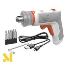 Акумуляторна викрутка BLACK&DECKER BCRTA01