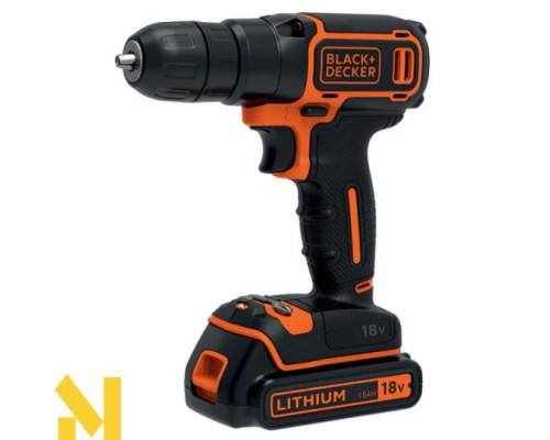Дриль-шурупокрут акумуляторний BLACK&DECKER BDCD18