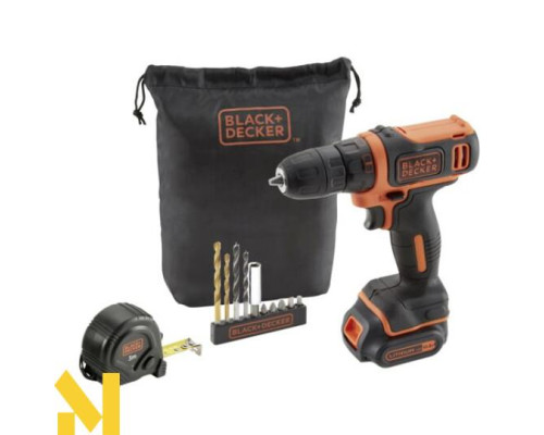 Акумуляторний дриль-шуруповерт Black&Decker BDCDD12
