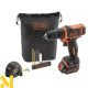 Акумуляторний дриль-шуруповерт Black&Decker BDCDD12