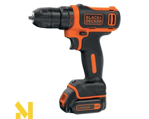 Акумуляторний дриль-шуруповерт Black&Decker BDCDD12