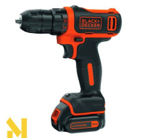 Акумуляторний дриль-шуруповерт Black&Decker BDCDD12B