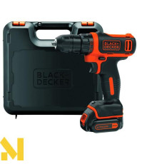 Акумуляторний дриль-шуруповерт Black&Decker BDCDD12K