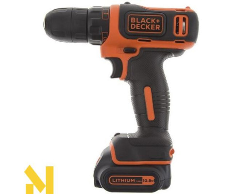 Акумуляторний дриль-шуруповерт Black&Decker BDCDD12K1