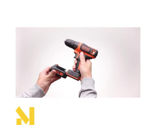Акумуляторний дриль-шуруповерт Black&Decker BDCDD12KB