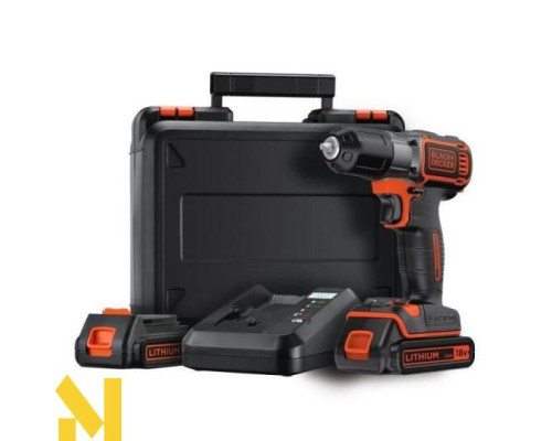 Акумуляторний дриль-шуруповерт Black&Decker BDCDD12KB