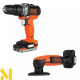 Набір інструментів акумуляторних BLACK&DECKER BDCK121S1S (BDCHD12S1 + BDCDS12N)