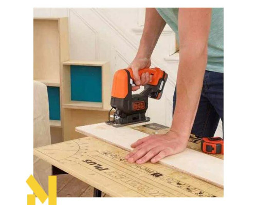 Набір інструментів акумуляторних BLACK&DECKER BDCK122S1S (BDCHD12S1 + BDCJS12N)