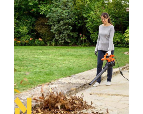 Пилосос-повітродувка садова електрична Black&Decker BEBLV260