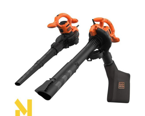 Пилосос-повітродувка садова електрична Black&Decker BEBLV260