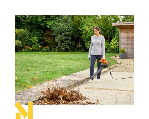 Пилосос-повітродувка садова електрична Black&Decker BEBLV290