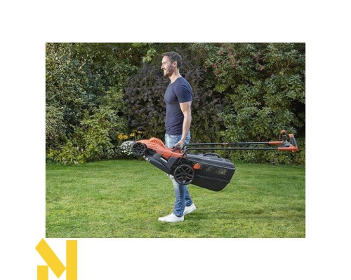 Газонокосарка електрична Black&Decker BEMW461BH