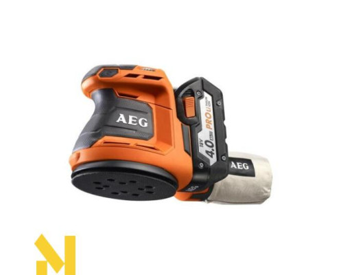 Шліфмашина ексцентрикова AEG BEX 18-125LI-402C