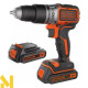 Дриль-шурупокрут акумуляторний ударний BLACK&DECKER BL188KB