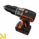 Дриль-шурупокрут акумуляторний ударний BLACK&DECKER BL188KB