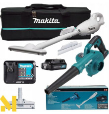 Набір пилососів акумуляторних Makita CLX245SAX1 (пилосос CL108FDZ + повітродувка UB100DZ)