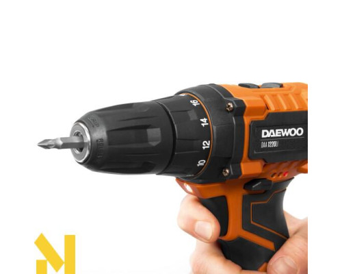 Акумуляторний дриль-шуруповерт DAEWOO DAA 1220Li