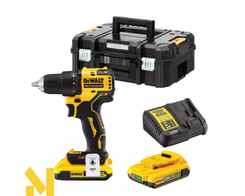 Дриль-шуруповерт акумуляторна безщіточна DeWALT DCD708D2T