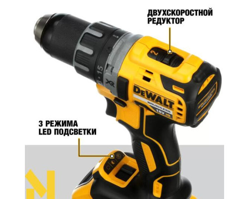 Дриль-шурупокрут акумуляторний DeWALT DCD791NT+DCB183 (без ЗП)