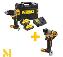 Набір інструментів акумуляторних DeWALT DCD805H2T+DCF840N
