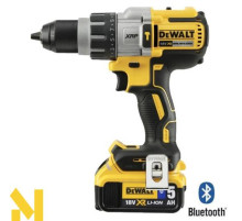 Трьохшвидкісний безщітковий ударний дриль-шуруповерт DeWalt DCD996P2B з Bluetooth акумуляторами