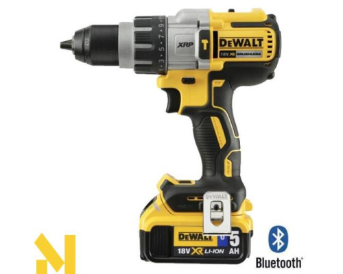 Трьохшвидкісний безщітковий ударний дриль-шуруповерт DeWalt DCD996P2B з Bluetooth акумуляторами