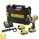 Дриль-шурупокрут акумуляторний безщітковий ударний DeWALT DCD996P3