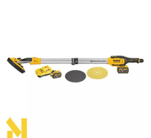 Шліфмашина для стін та стелі акумуляторна DeWALT DCE800T2