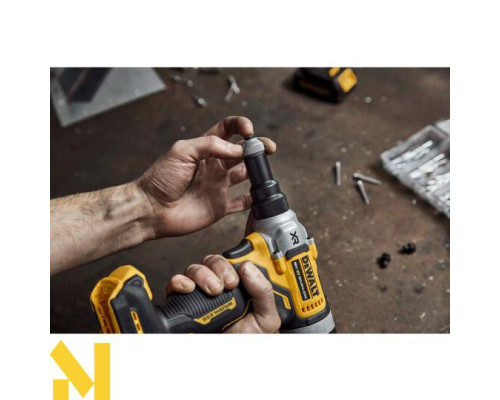 Заклепочник акумуляторний безщітковий DeWALT DCF414NT (без АКБ та ЗП)