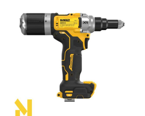 Заклепочник акумуляторний безщітковий DeWALT DCF414NT (без АКБ та ЗП)