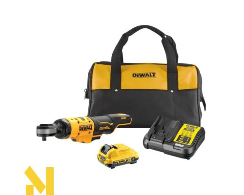 Гайковерт кутовий акумуляторний DeWALT DCF503D1