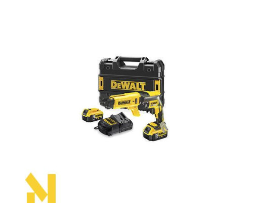 Безщітковий шуруповерт для гіпсокартонних плит DeWalt DCF621P2K