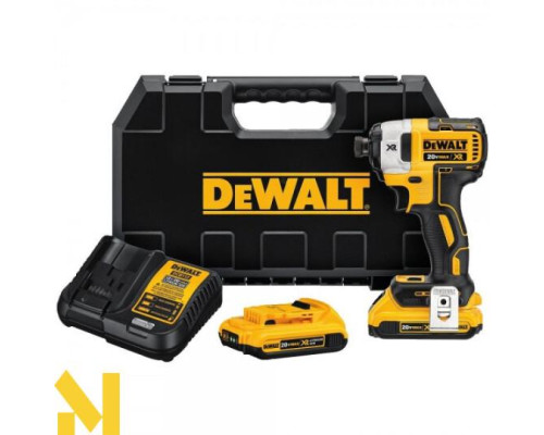 Трьохшвидкісний безщітковий шуруповерт DeWalt DCF887D2