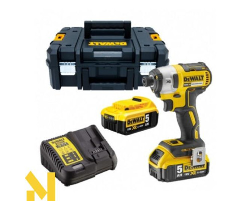 Трьохшвидкісний безщітковий ударний шуруповерт DeWalt DCF887P2