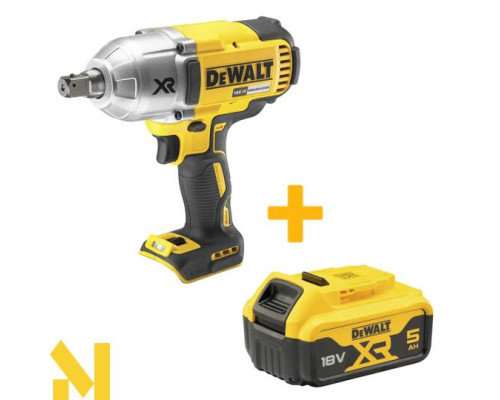 Гайковерт акумуляторний DeWALT DCF899NT + DCB184 (без АКБ та ЗП)