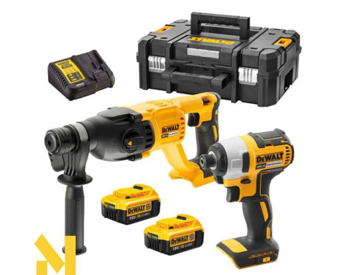 Набір інструментів акумуляторних DeWalt DCK2023M2T (DCF787 + DCH133)