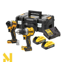 Набір інструментів акумуляторних DeWALT DCK2051E2T (DCD800 + DCF850)