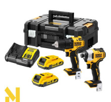 Набір з 2-ох інструментів DeWalt DCK2061D2T