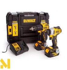 Набір з 2-х інструментів DeWalt DCK2062M2T