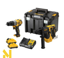 Набір інструментів акумуляторних DeWALT DCK2102L2T (DCD706 + DCH072)