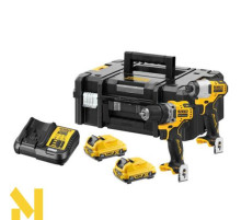 Набір інструментів акумуляторних DeWALT DCK2110L2T (DCD701 +DCF801)
