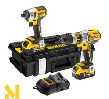 Набір з двох інструментів DeWalt DCK255P2