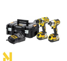 Набір з двох інструментів DeWalt DCK258M2T