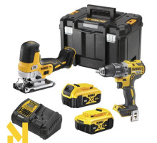 Набір інструментів акумуляторних DeWALT DCK298P2T (DCD791 + DCS335)