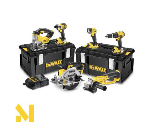Набір з шести інструментів DeWalt DCK691M3