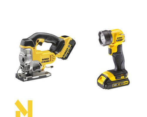 Набір з восьми інструментів DeWalt DCK891M4