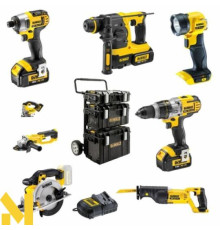 Набір з восьми інструментів DeWalt DCK891M4